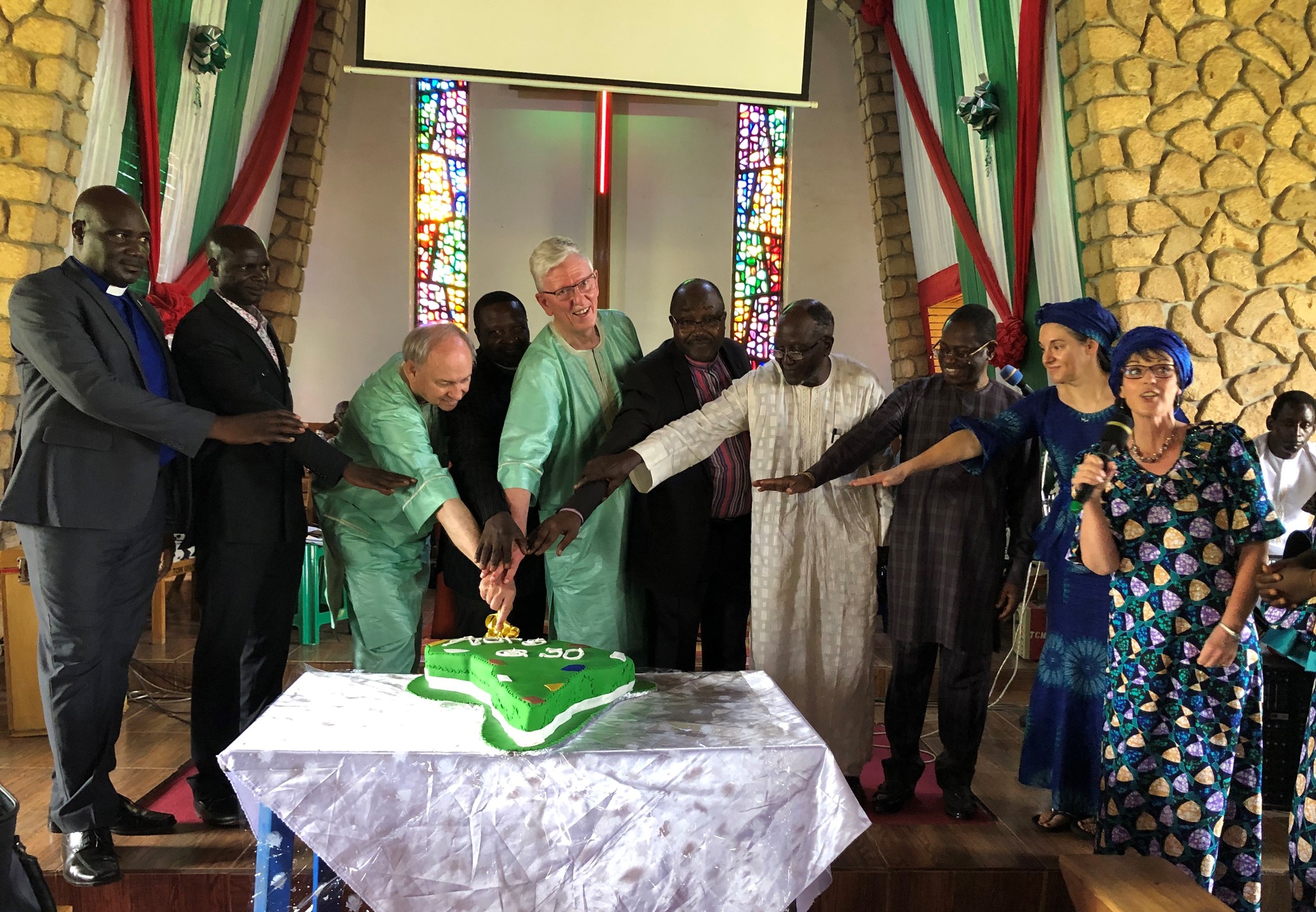 ACTS 30 Years Celebration - Cutting the cake