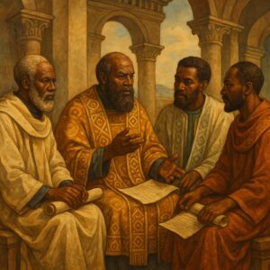 Illustration of Africans in Nicaea